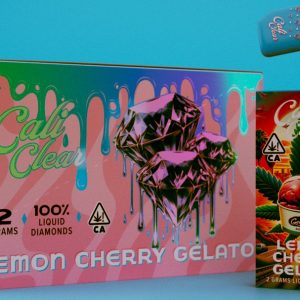 cali clear lemon cherry gelato 2g disposable