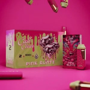 Cali Clear Pink Runtz 2g Disposable