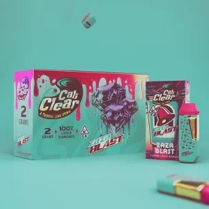 Cali Clear Zaza Blast 2g Disposable