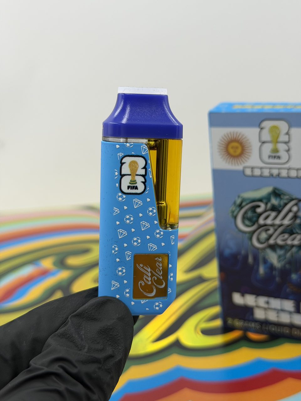 cali clear fifa world cup 2026 edition 2g disposable3 50 Count Box Cali Clear Fifa World Cup Edition 2G Disposable